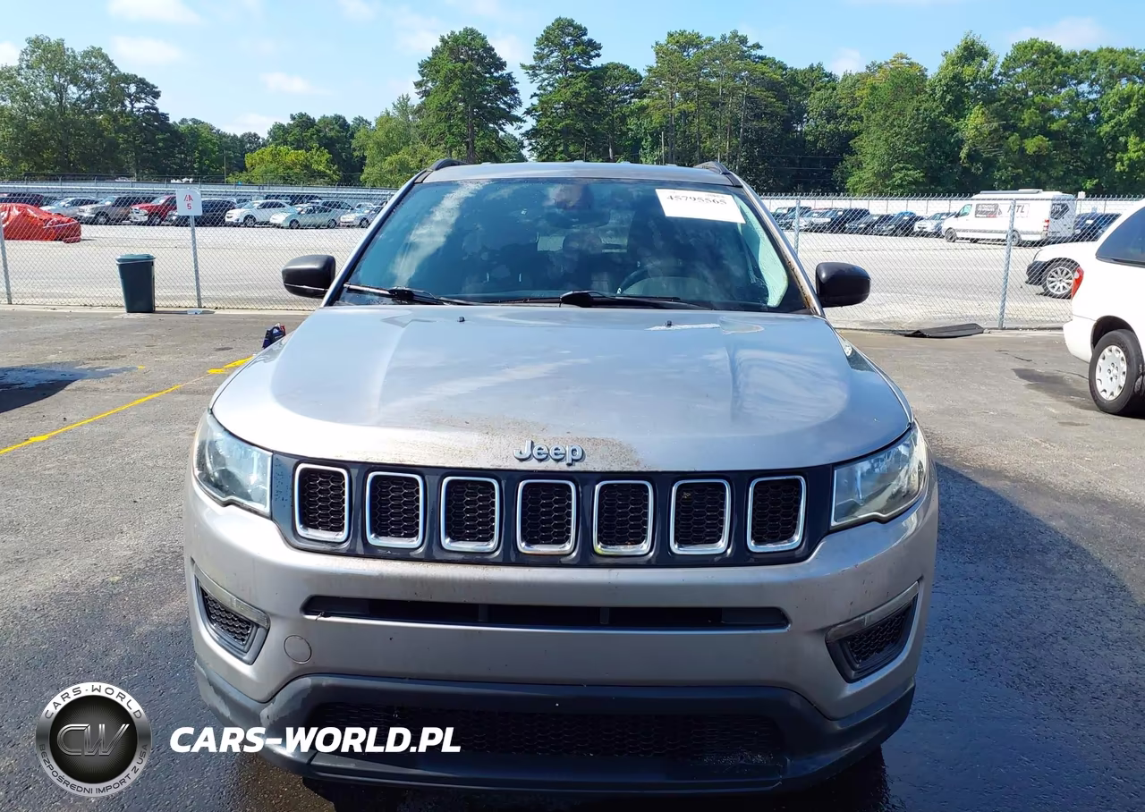 2018 Jeep Compass Sport Fwd VIN:3C4NJCAB9JT411132 - 12