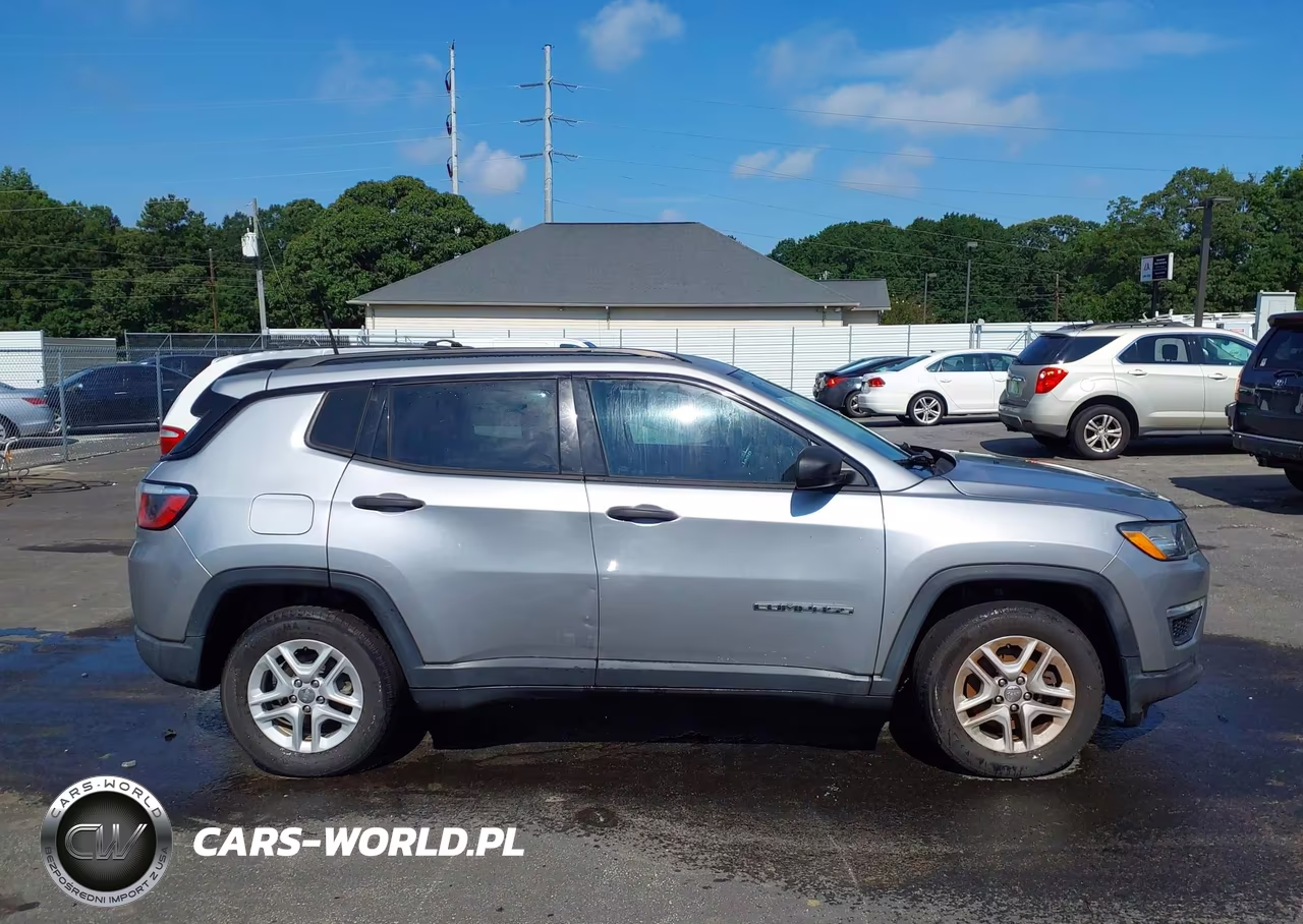2018 Jeep Compass Sport Fwd VIN:3C4NJCAB9JT411132 - 13