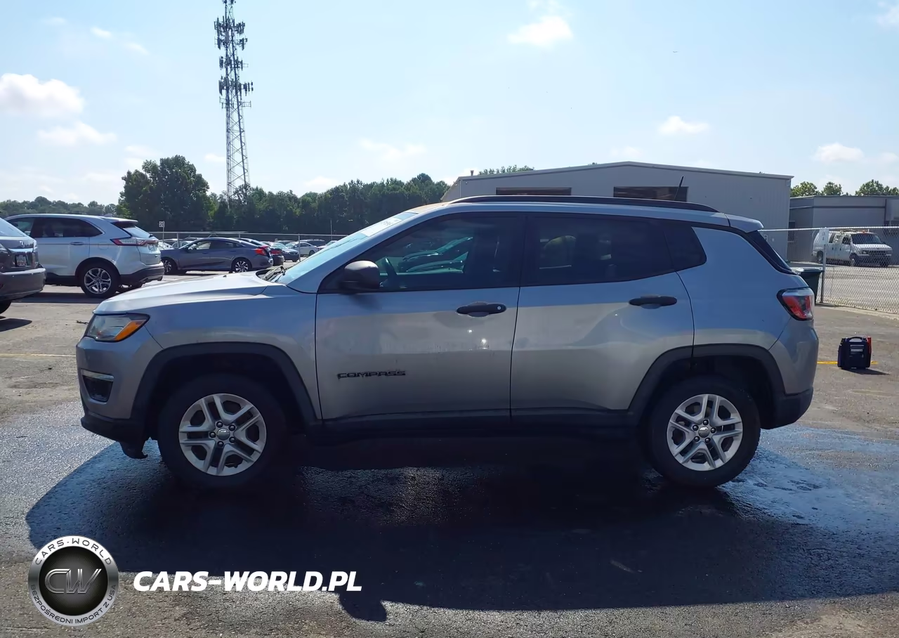 2018 Jeep Compass Sport Fwd VIN:3C4NJCAB9JT411132 - 14