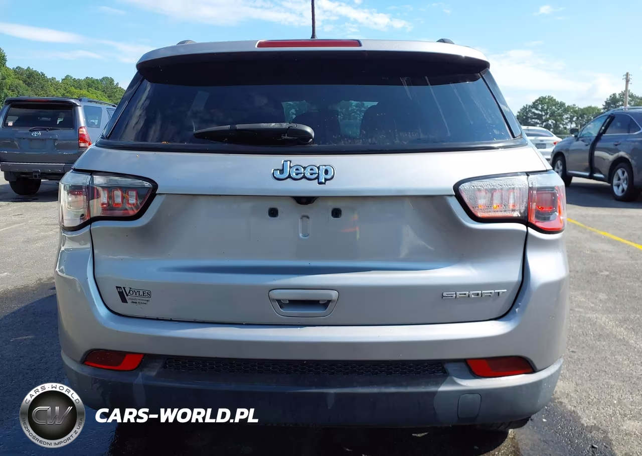 2018 Jeep Compass Sport Fwd VIN:3C4NJCAB9JT411132 - 16