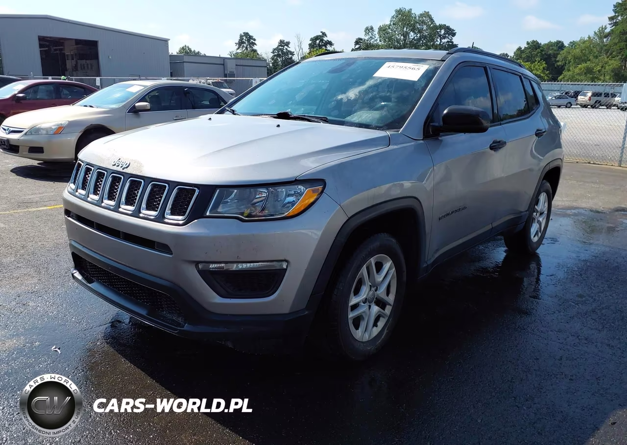 2018 Jeep Compass Sport Fwd VIN:3C4NJCAB9JT411132 - 2