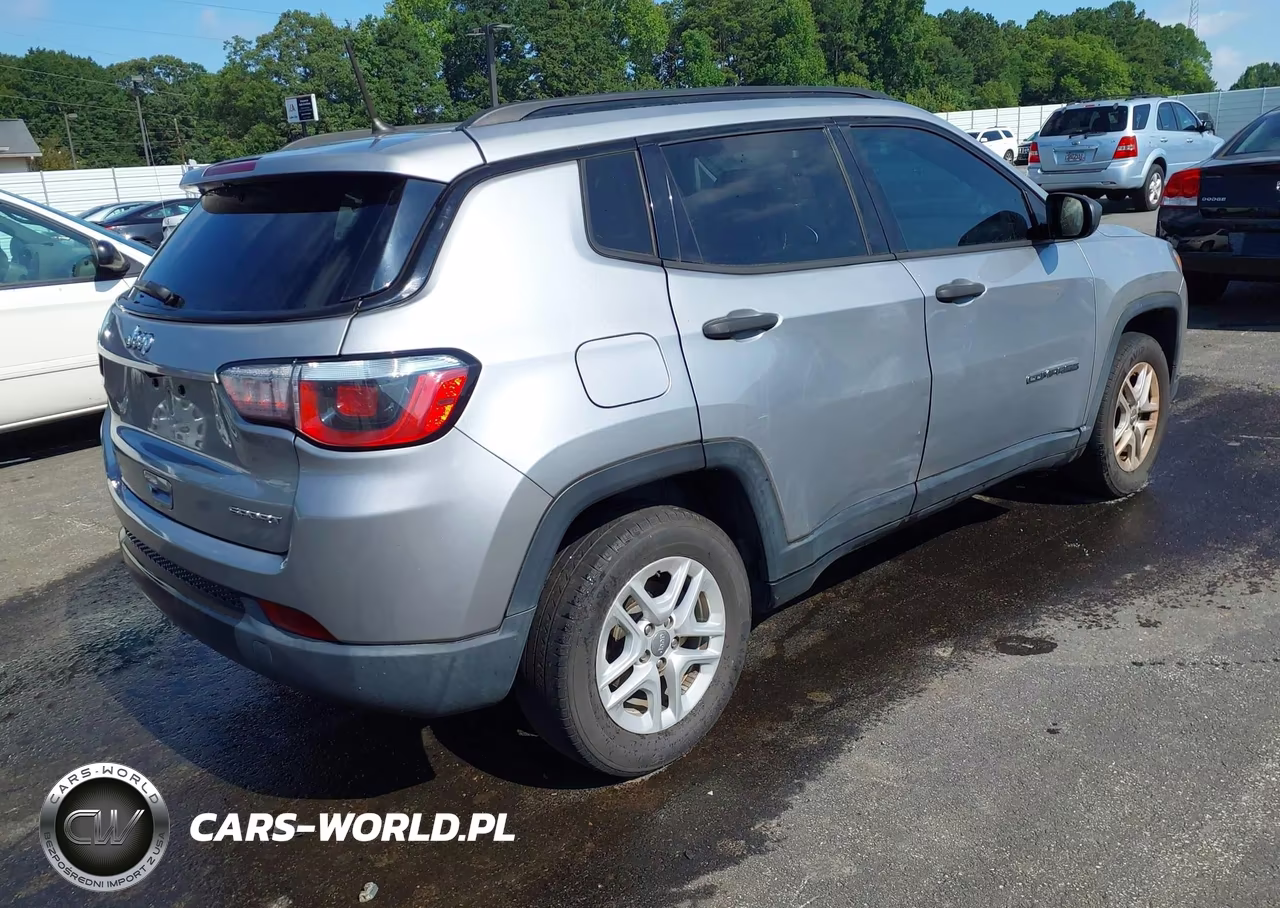 2018 Jeep Compass Sport Fwd VIN:3C4NJCAB9JT411132 - 4