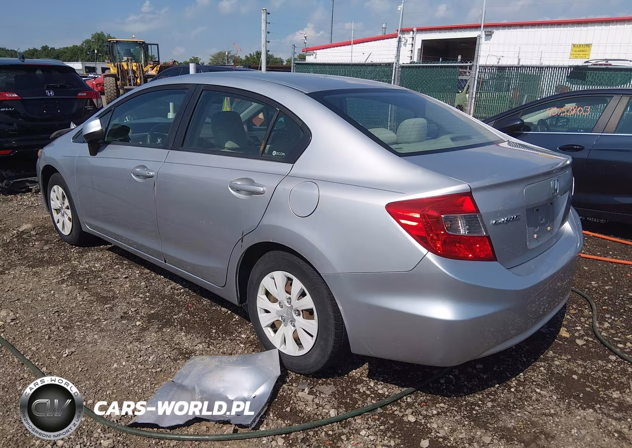 2012 Honda Civic Lx VIN:19XFB2F5XCE098145 - 3