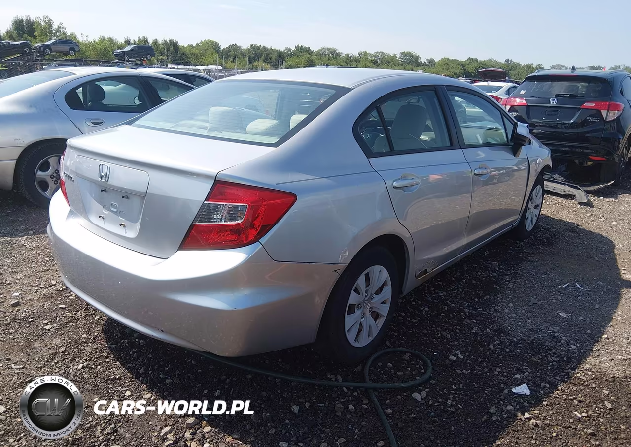 2012 Honda Civic Lx VIN:19XFB2F5XCE098145 - 4