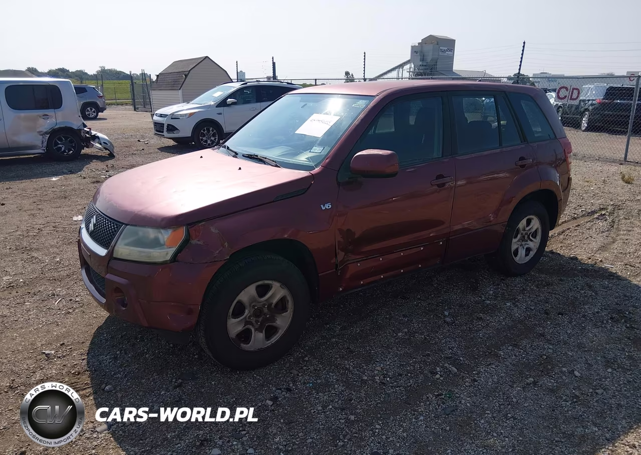 2008 Suzuki Grand Vitara Appearance-Appearance Plus-W-Spare Cargo Covers VIN:JS3TE941284102993 - 2