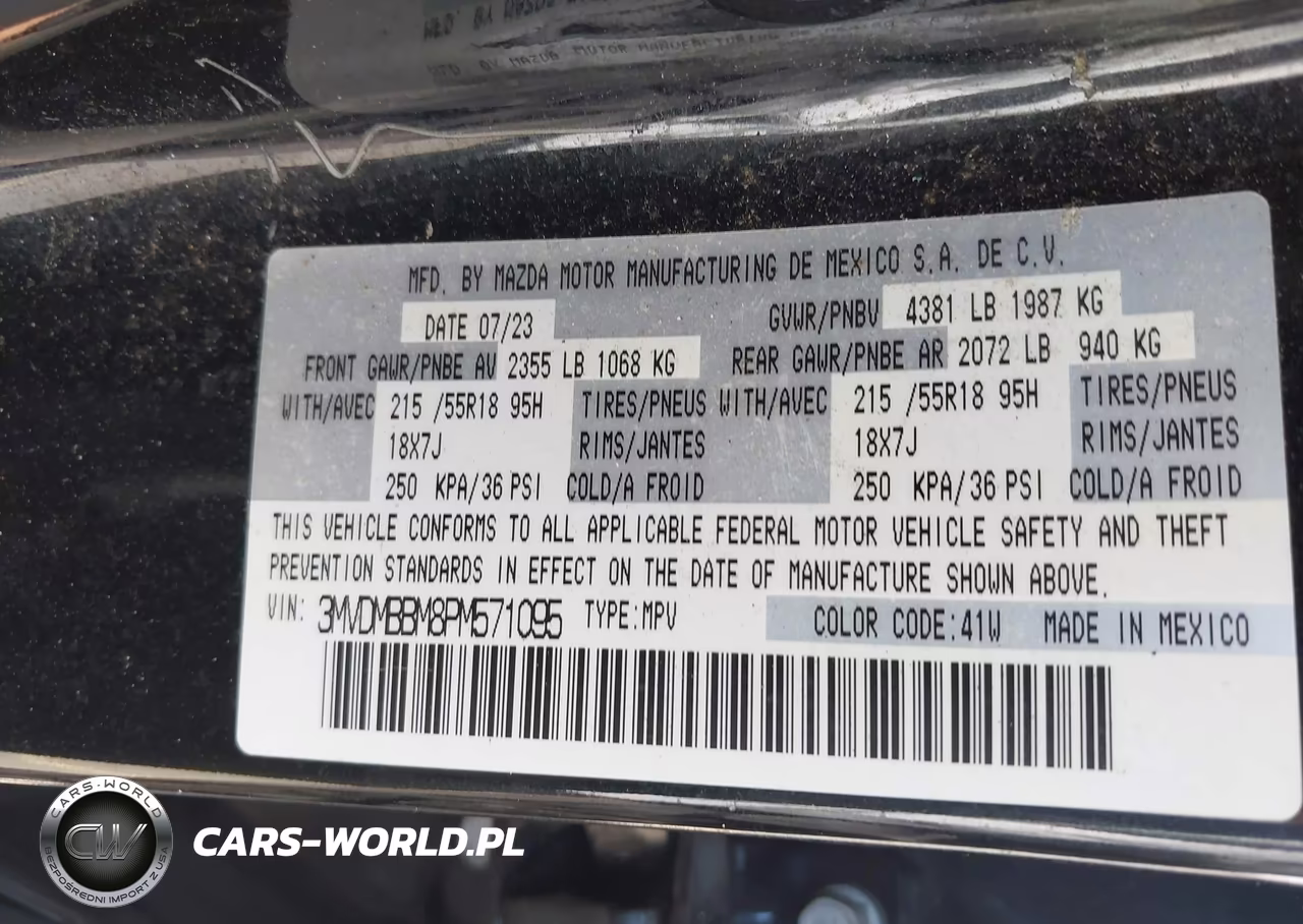 2023 Mazda Cx-30 2.5 S Select VIN:3MVDMBBM8PM571095 - 9