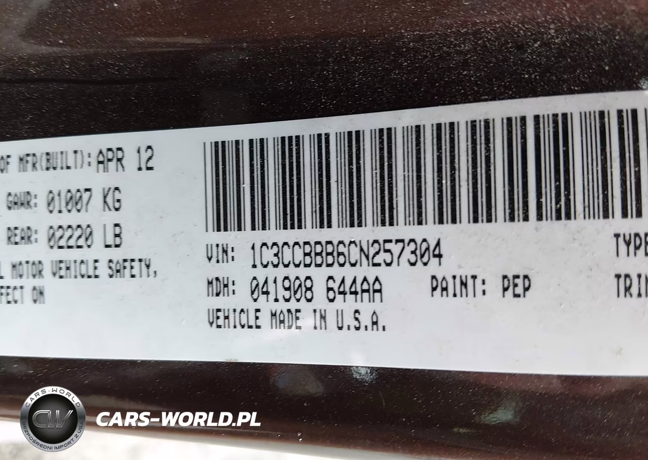 2012 Chrysler 200 Touring VIN:1C3CCBBB6CN257304 - 9