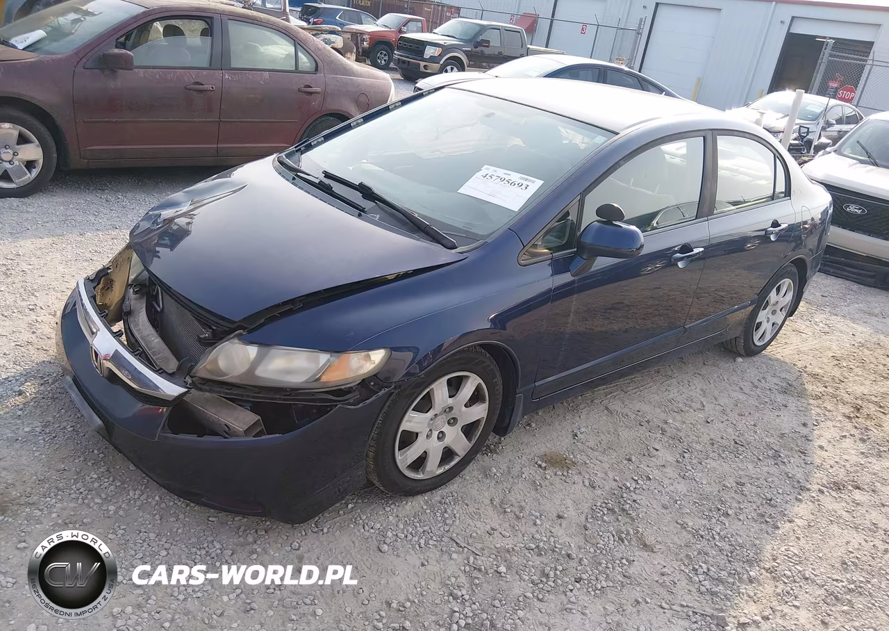 2010 Honda Civic Lx VIN:19XFA1F5XAE086183 - 2
