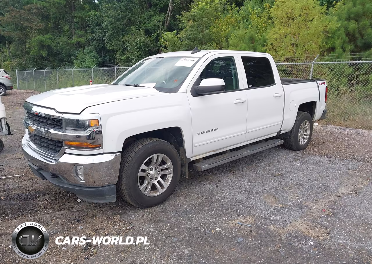 2018 Chevrolet Silverado 1500 1Lt VIN:3GCUKREC6JG293080 - 2