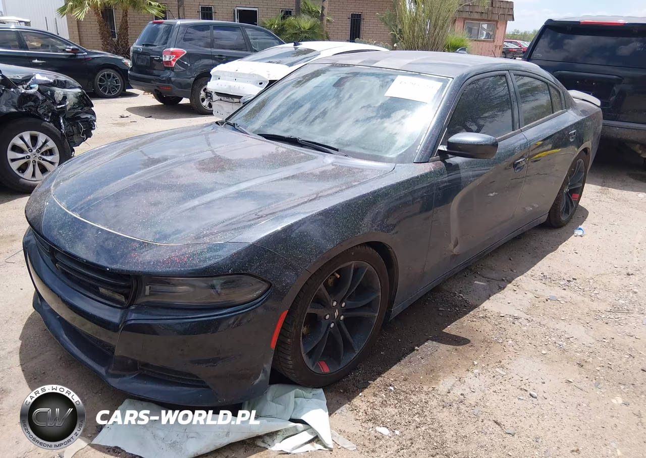 2017 Dodge Charger Sxt Rwd VIN:2C3CDXHG0HH563492 - 2
