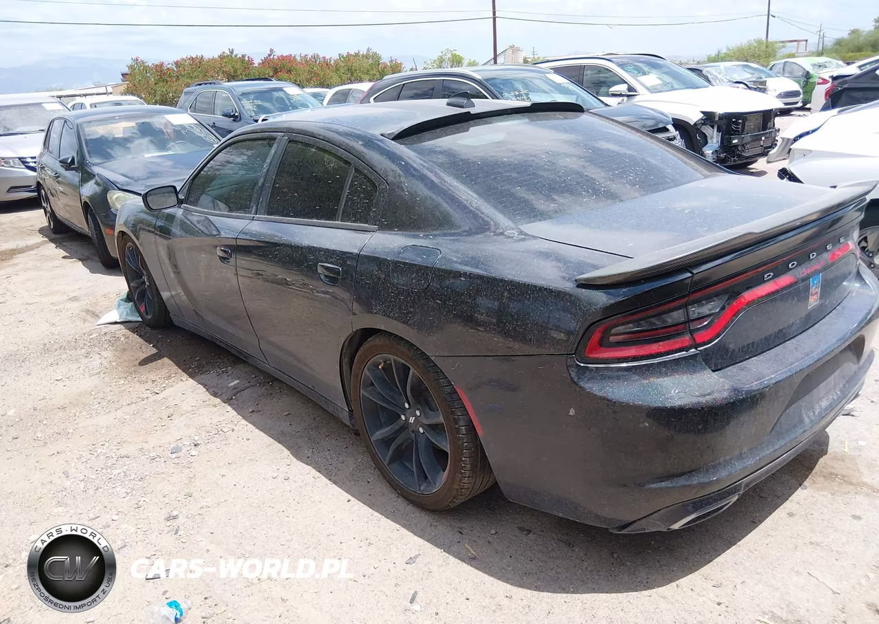 2017 Dodge Charger Sxt Rwd VIN:2C3CDXHG0HH563492 - 3