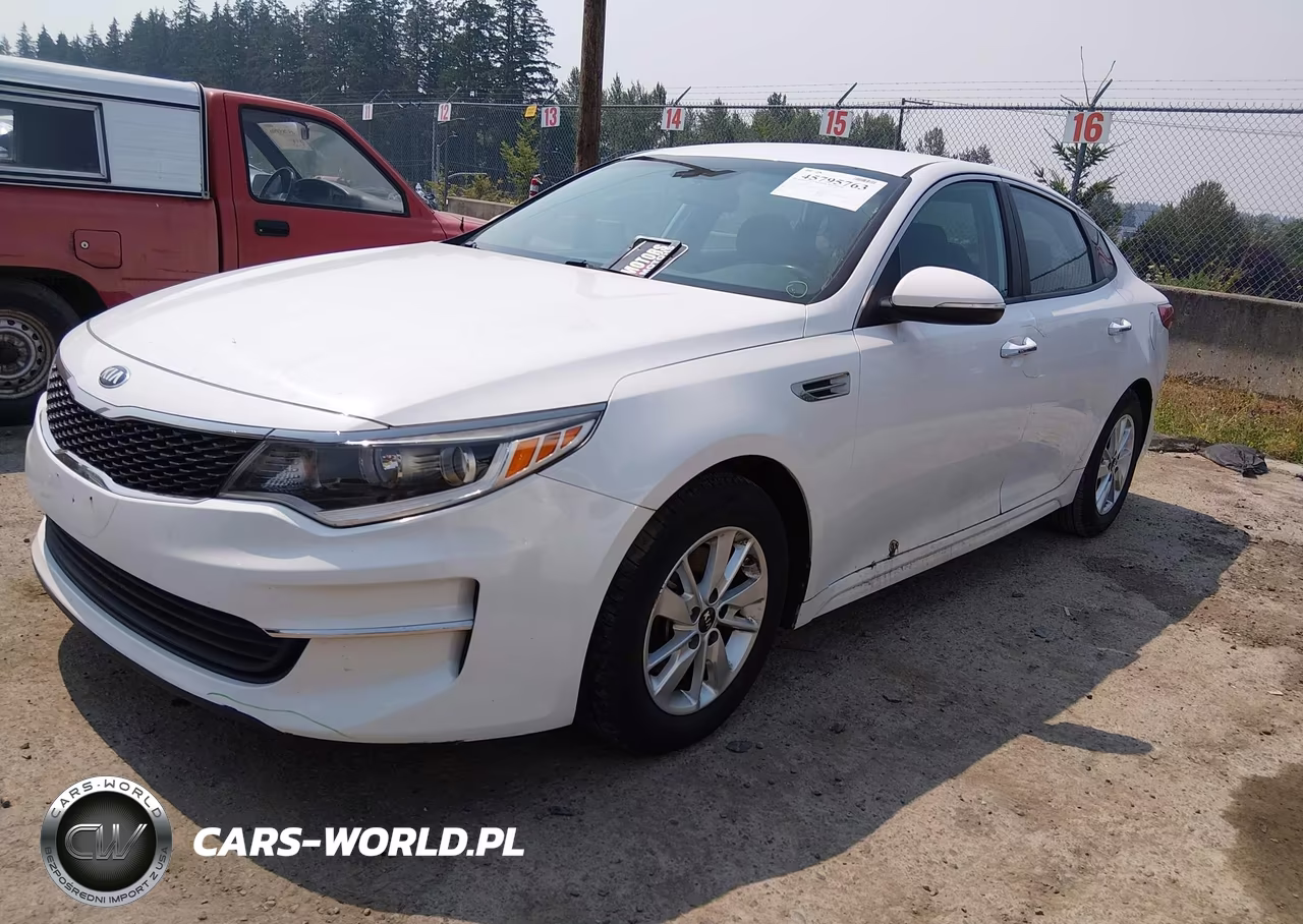 2018 Kia Optima Lx VIN:5XXGT4L37JG195355 - 2