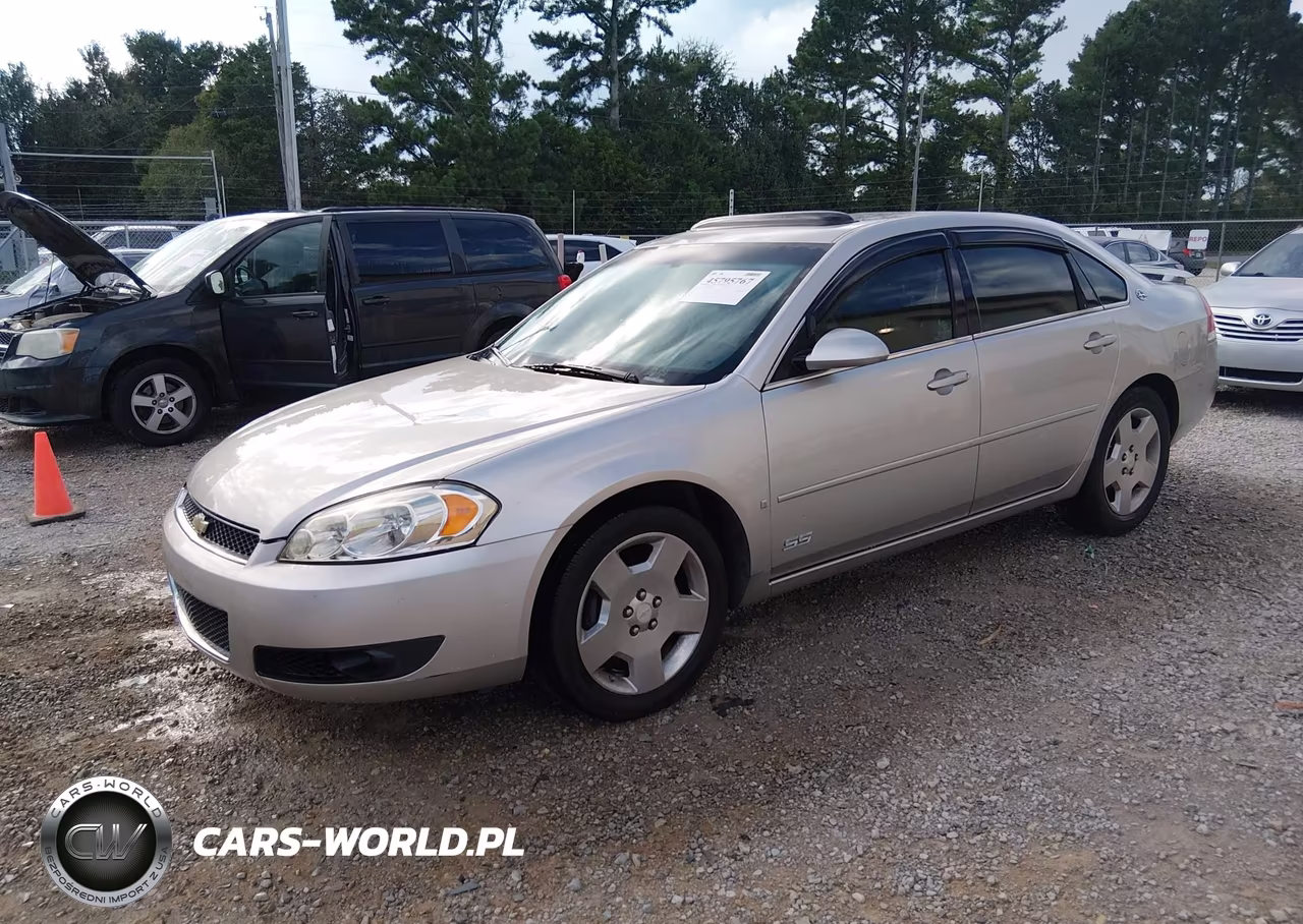 2007 Chevrolet Impala Ss VIN:2G1WD58C479104784 - 2
