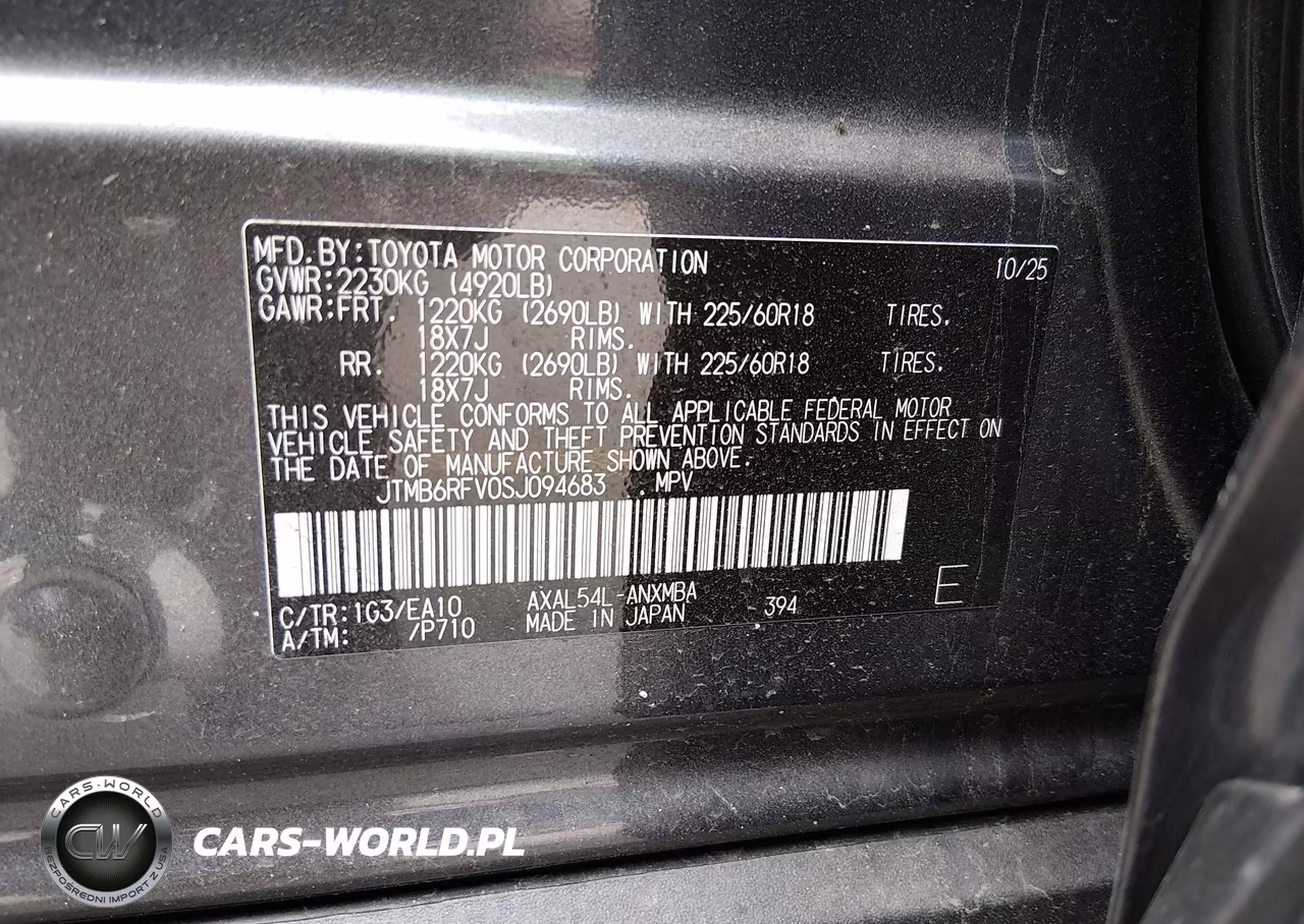 2025 Toyota Rav4 Hybrid Xle Premium VIN:JTMB6RFV0SJ094683 - 9