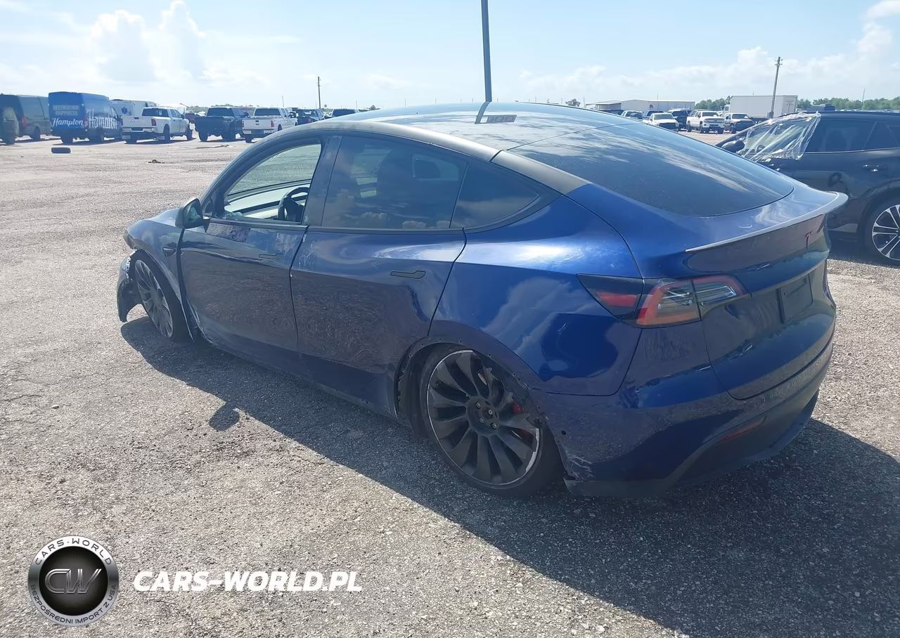 2022 Tesla Model Y Performance Dual Motor All-Wheel Drive VIN:7SAYGDEF2NF380957 - 3