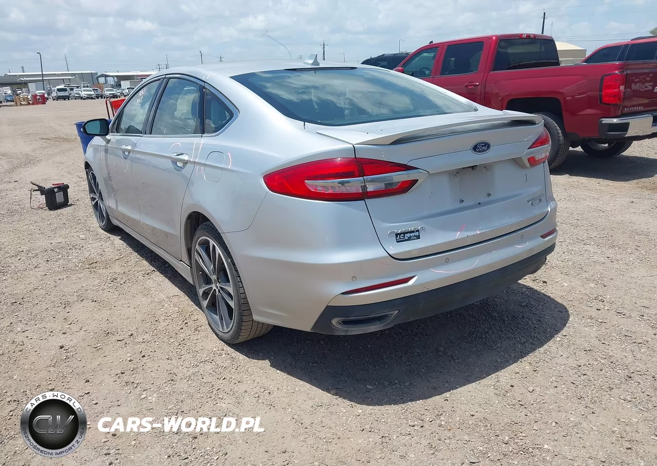 2019 Ford Fusion Titanium VIN:3FA6P0D96KR152727 - 3