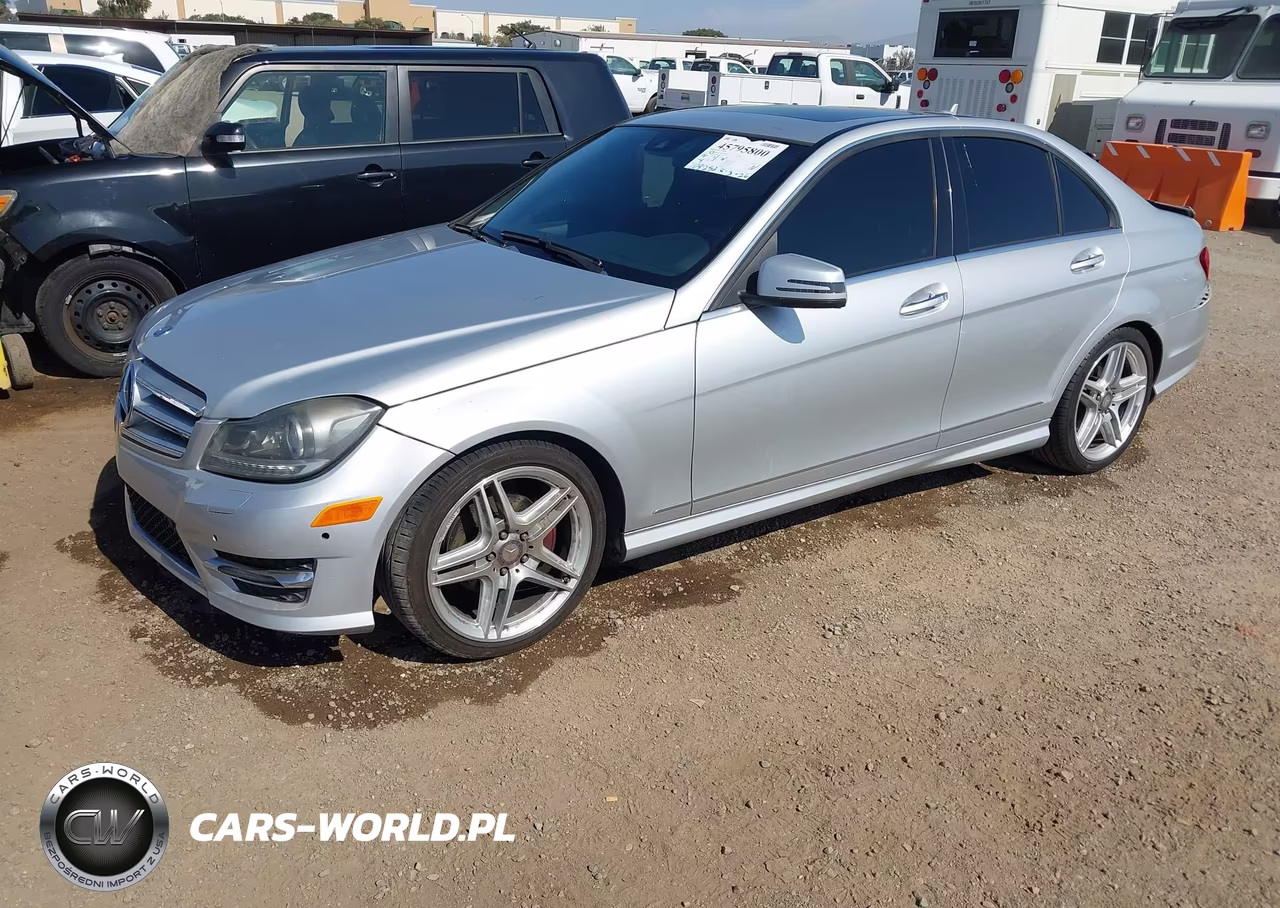 2013 Mercedes-Benz C 250 Sport VIN:WDDGF4HB2DA845383 - 2