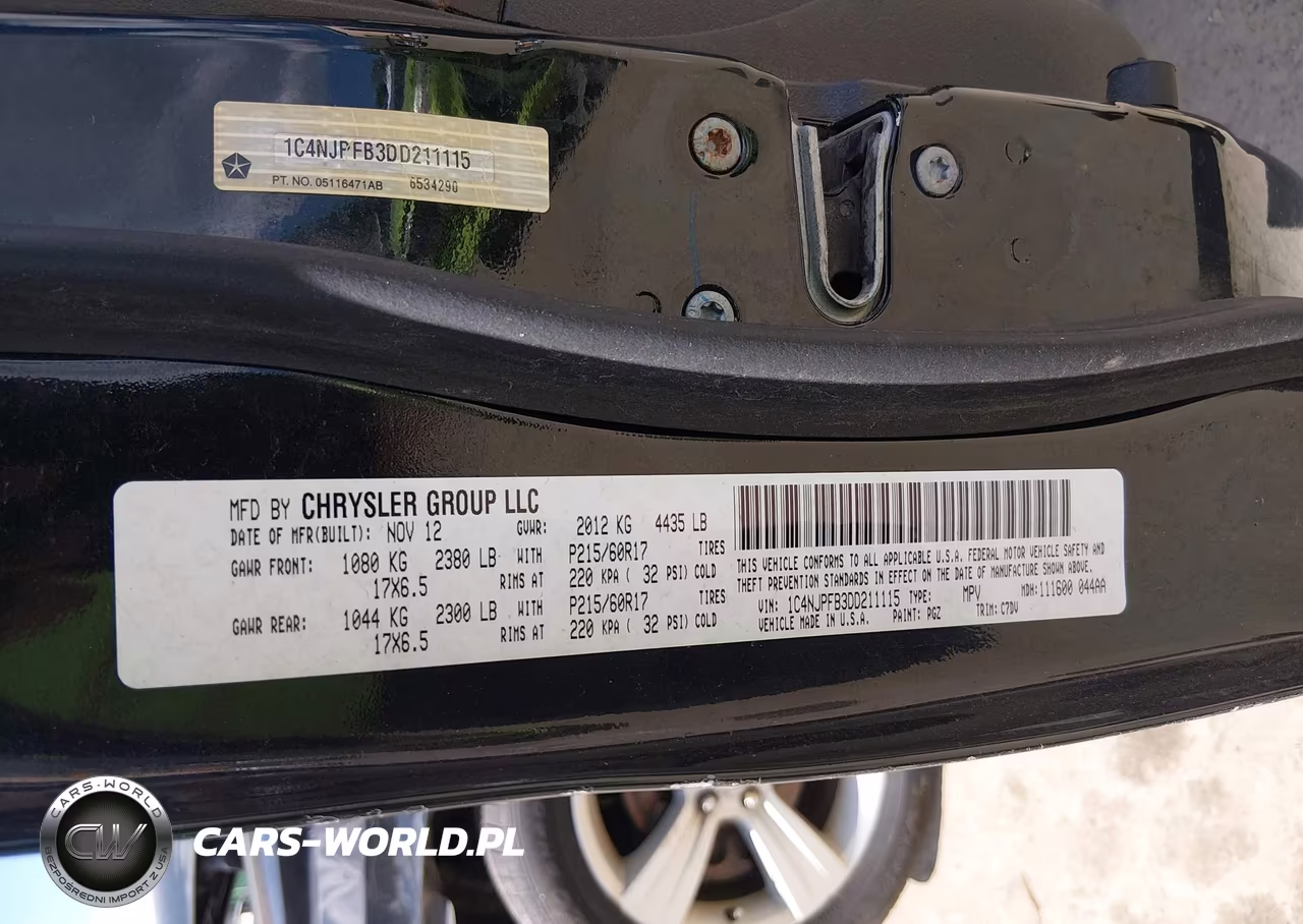 2013 Jeep Patriot Latitude VIN:1C4NJPFB3DD211115 - 9