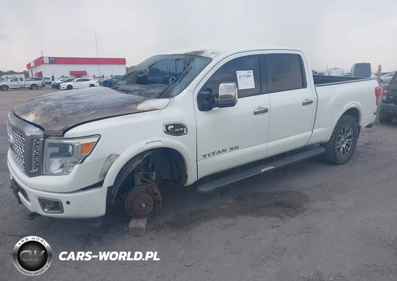 2017 Nissan Titan Xd Platinum Reserve Diesel VIN:1N6BA1F46HN520639 - 2