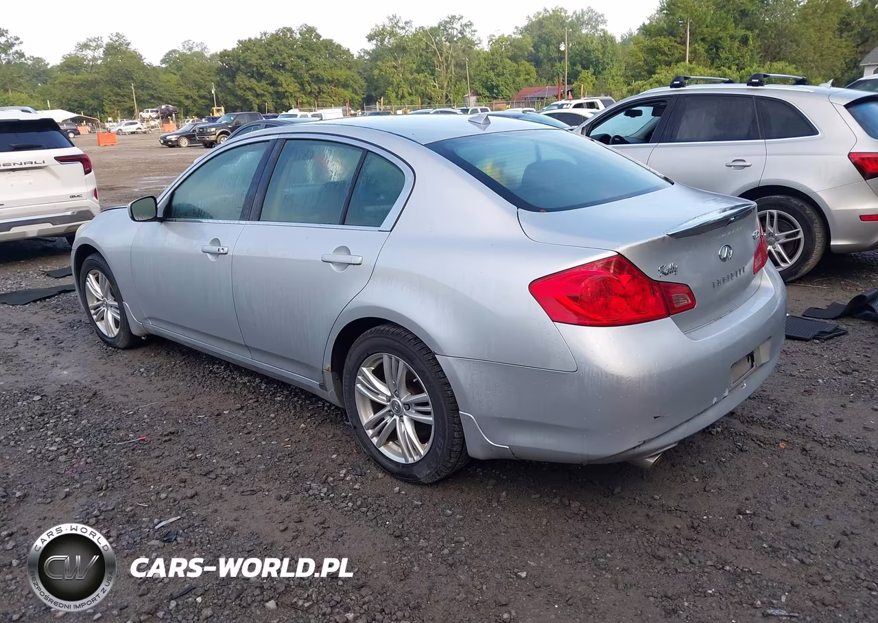 2011 Infiniti G25X VIN:JN1DV6AR3BM650829 - 3