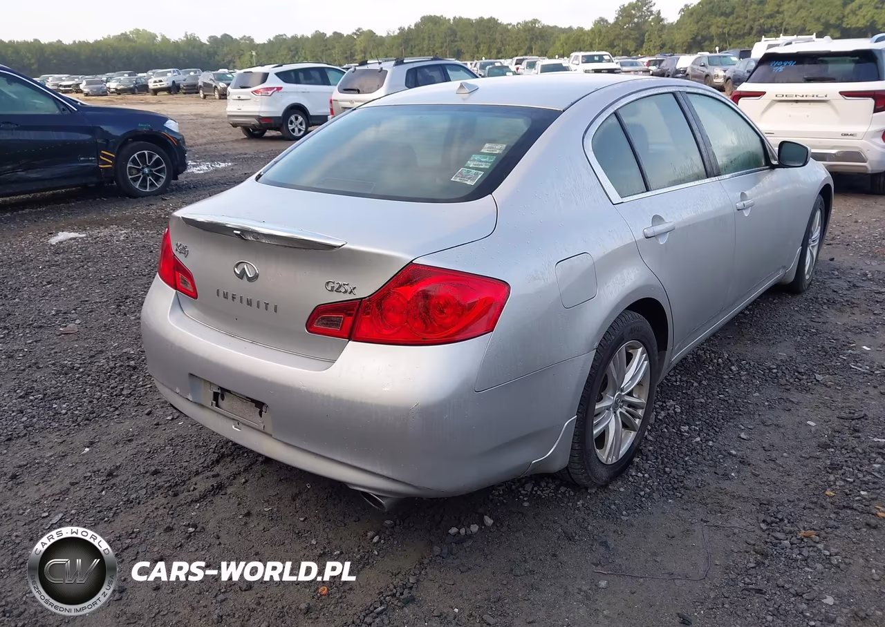 2011 Infiniti G25X VIN:JN1DV6AR3BM650829 - 4