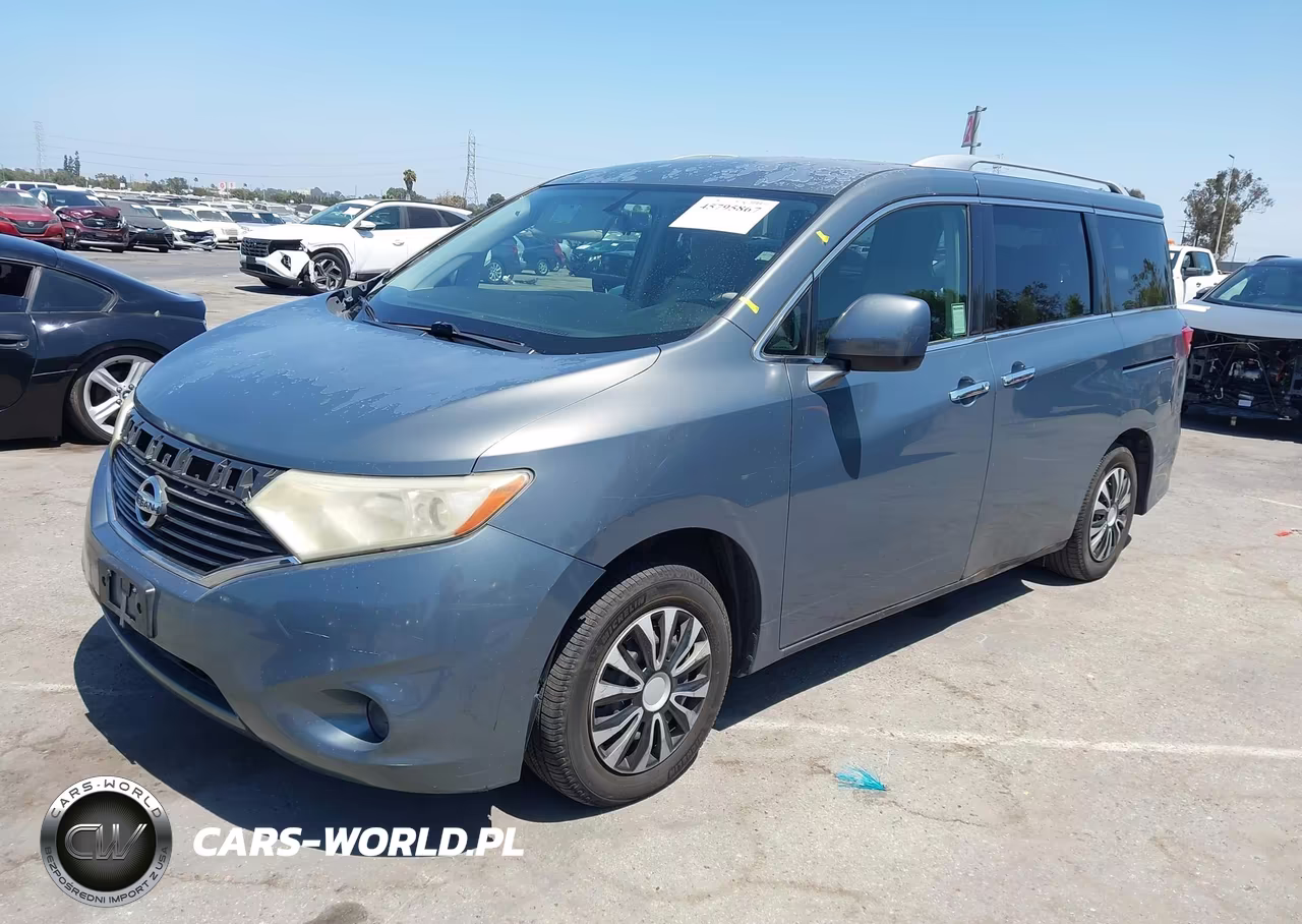 2012 Nissan Quest S VIN:JN8AE2KPXC9041249 - 2