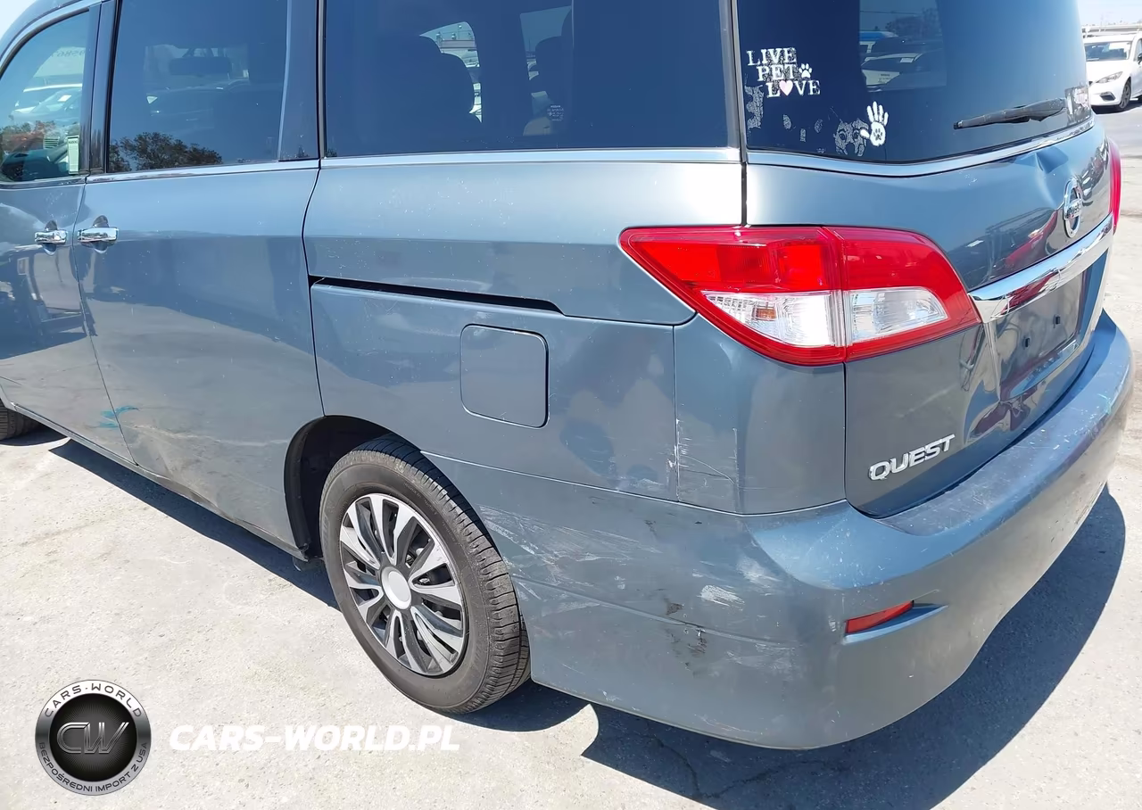 2012 Nissan Quest S VIN:JN8AE2KPXC9041249 - 6