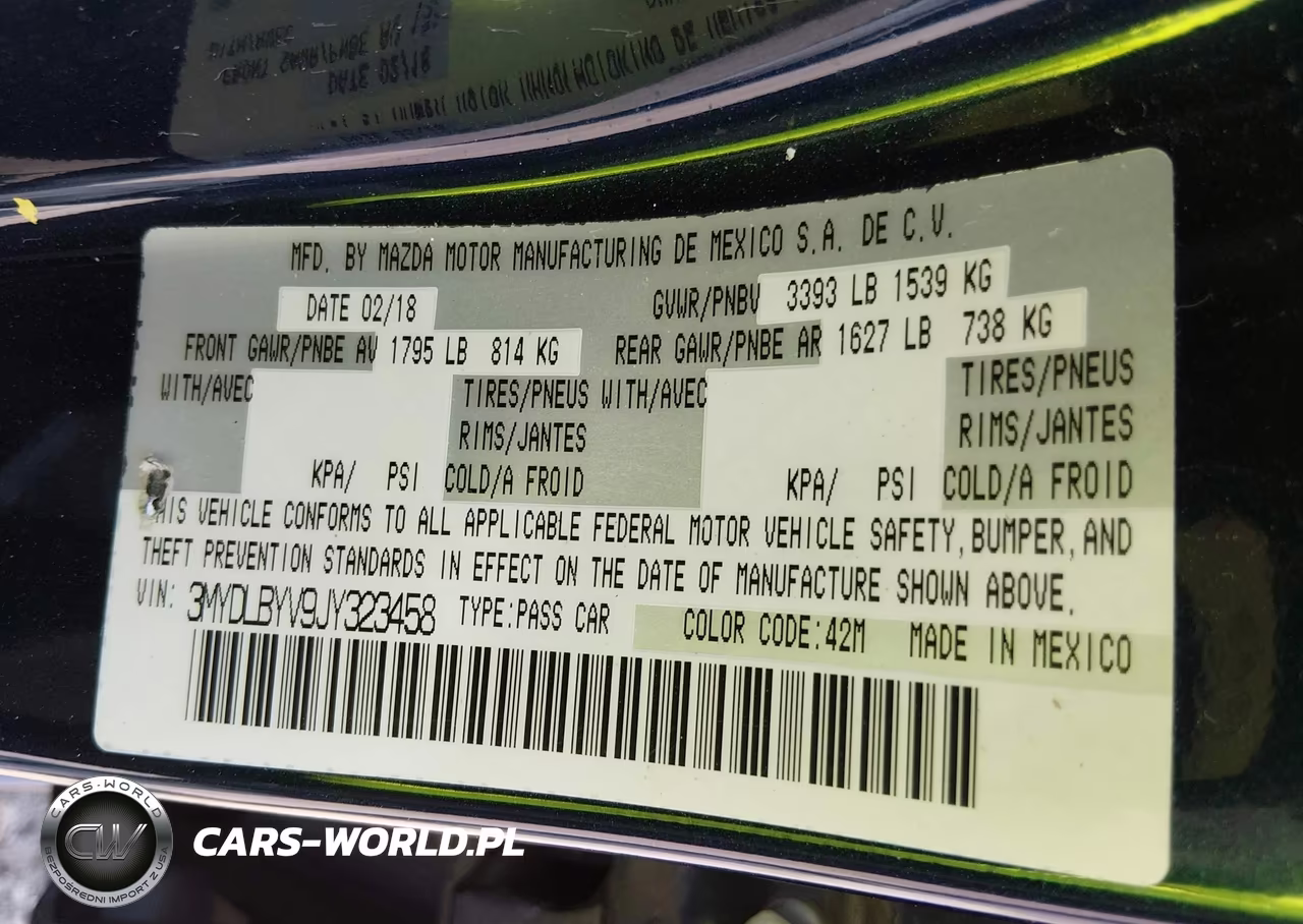 2018 Toyota Yaris Ia VIN:3MYDLBYV9JY323458 - 9