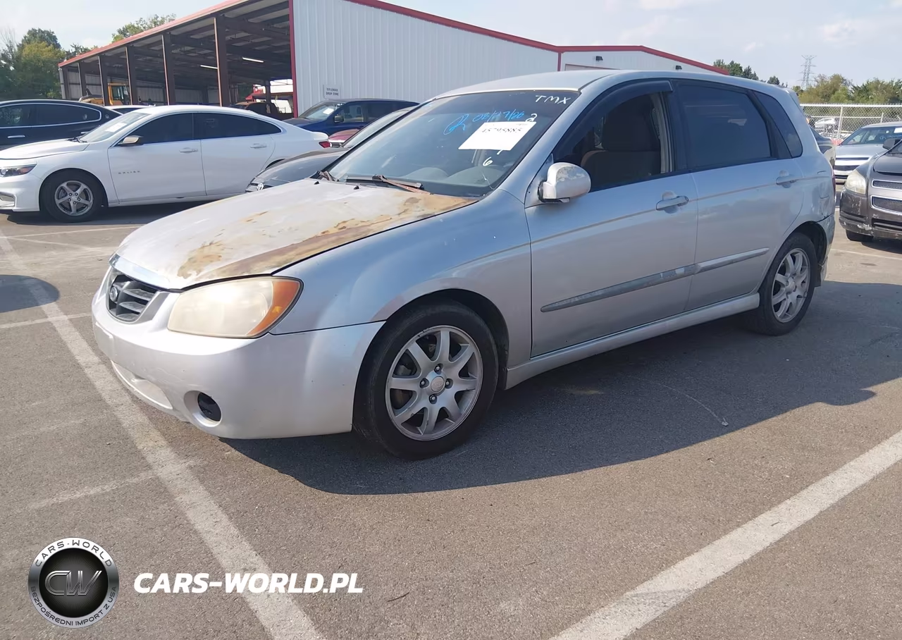 2006 Kia Spectra5 VIN:KNAFE161665266276 - 2