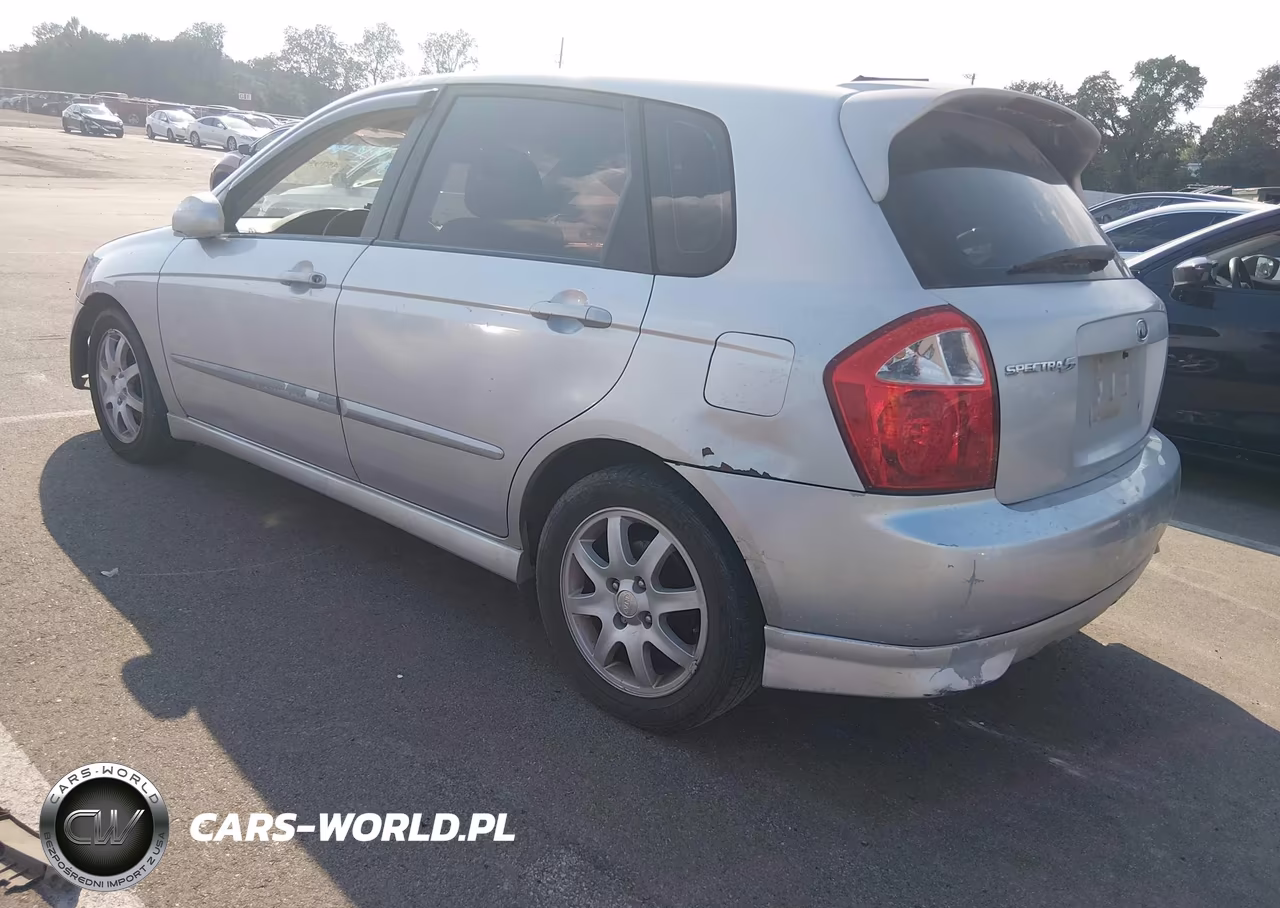 2006 Kia Spectra5 VIN:KNAFE161665266276 - 3