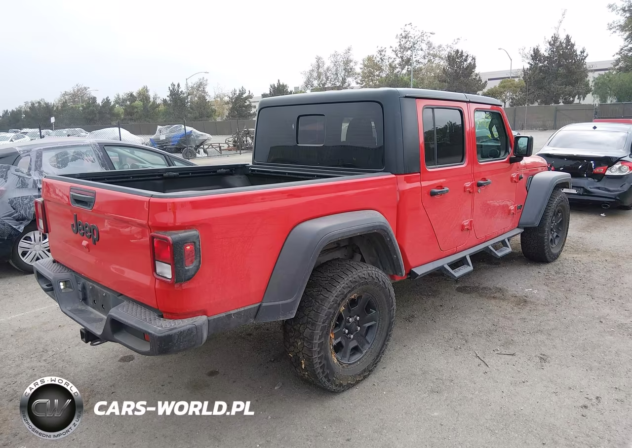 2023 Jeep Gladiator Sport VIN:1C6HJTAG9PL548477 - 4