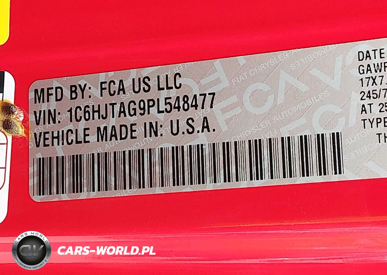 2023 Jeep Gladiator Sport VIN:1C6HJTAG9PL548477 - 9