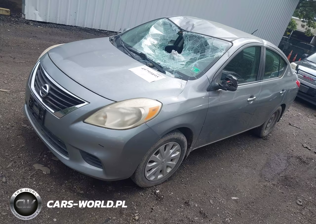 2014 Nissan Versa 1.6 Sv VIN:3N1CN7AP2EL829166 - 2