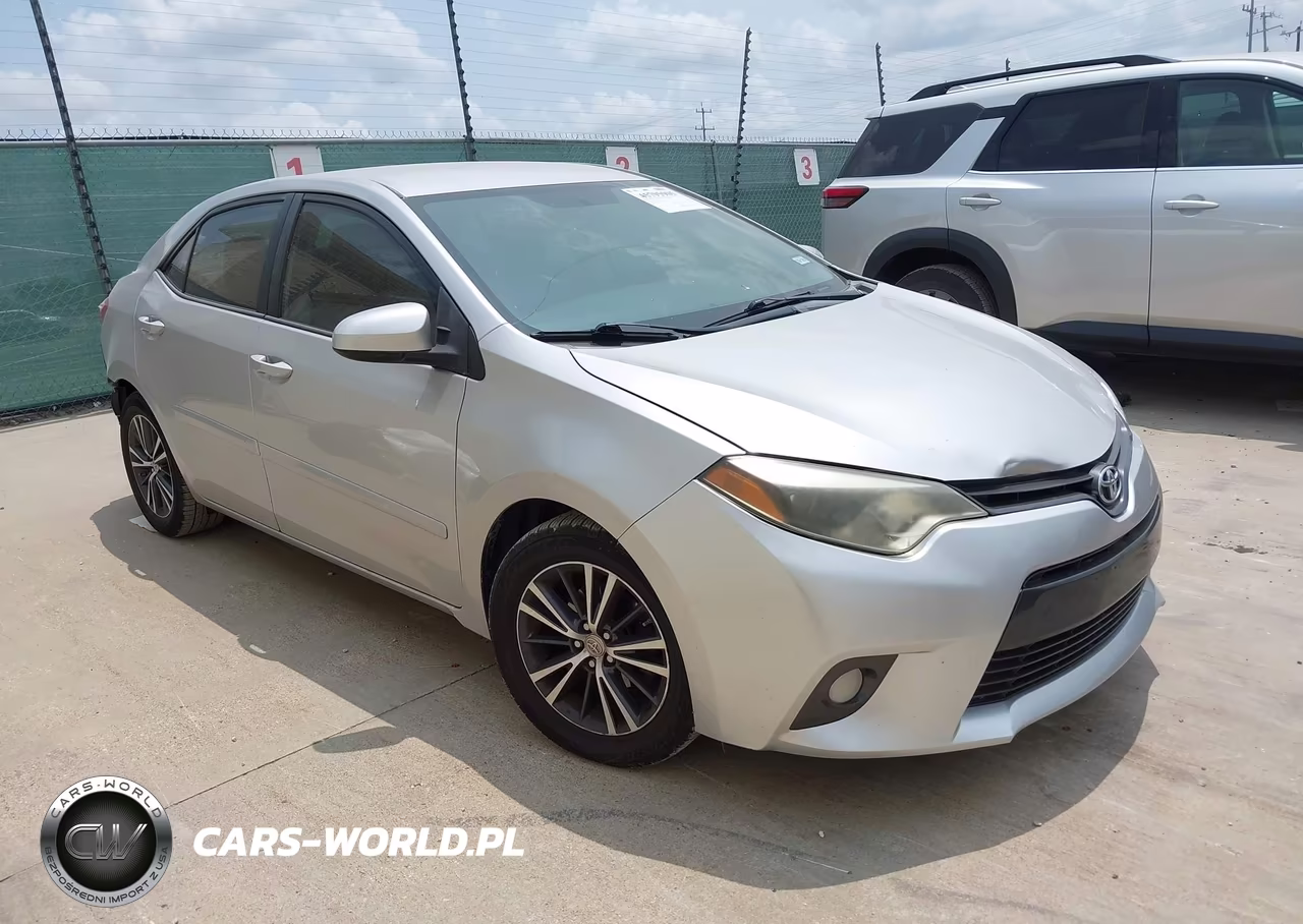 2016 Toyota Corolla Le Plus