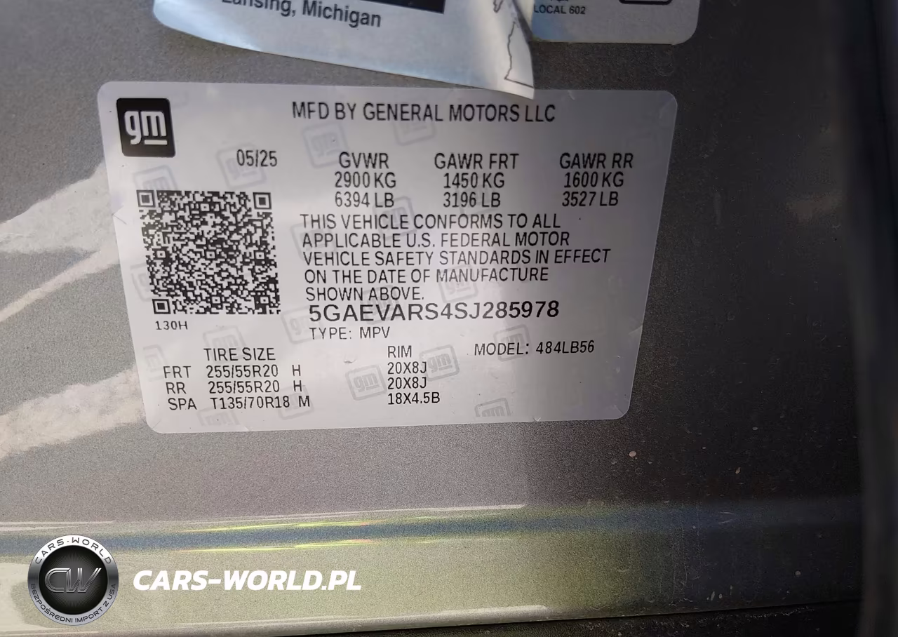 2025 Buick Enclave Preferred Fwd VIN:5GAEVARS4SJ285978 - 9