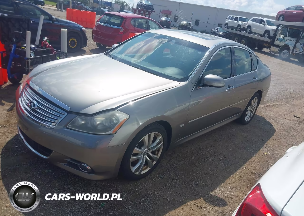 2008 Infiniti M45X VIN:JNKBY01F38M550896 - 2