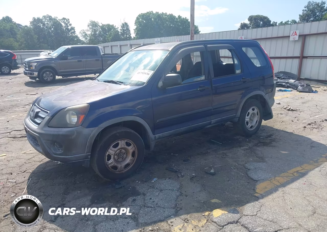 2006 Honda Cr-V Lx VIN:JHLRD68596C003083 - 2