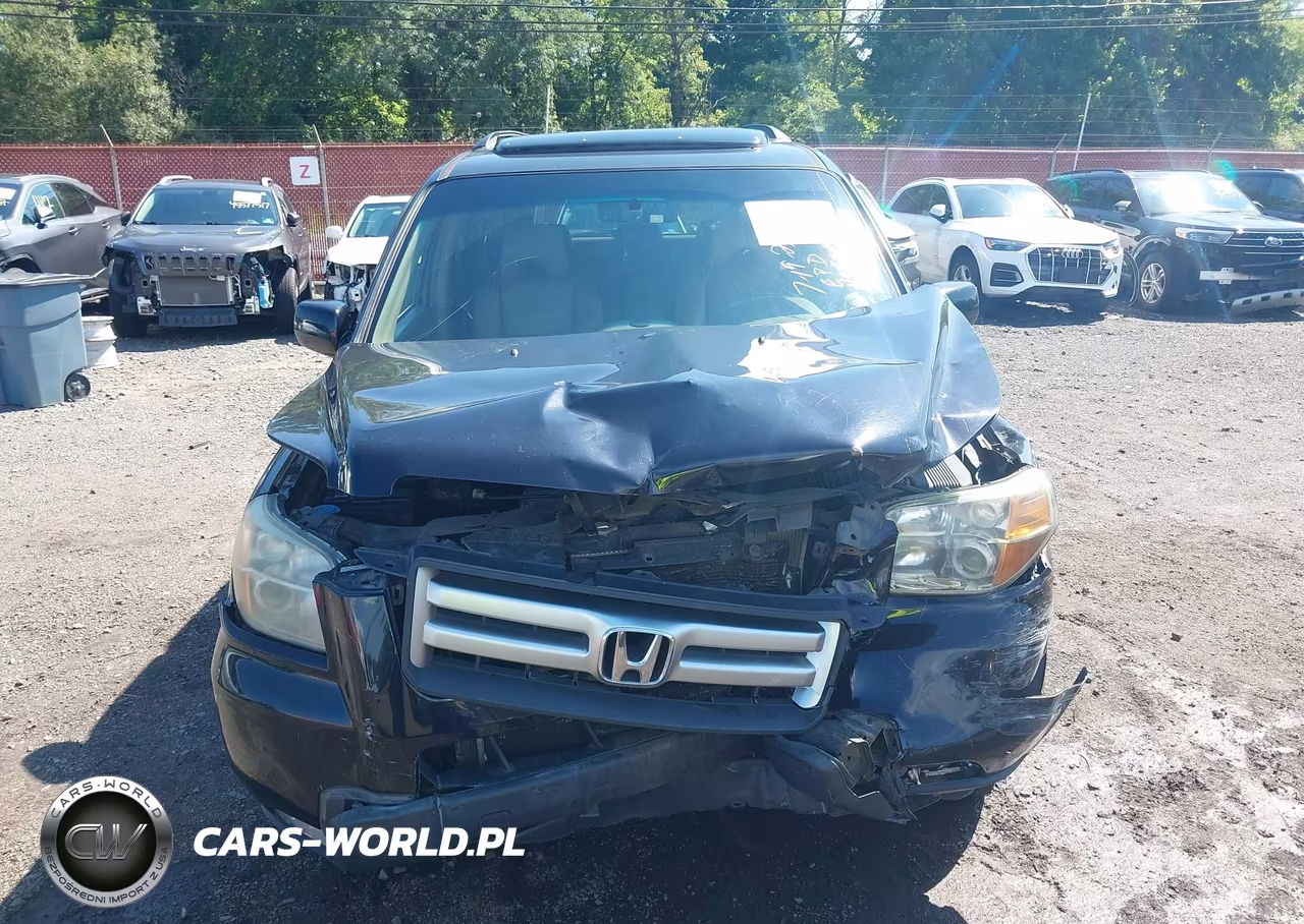 2006 Honda Pilot Ex-L VIN:2HKYF18686H538411 - 11