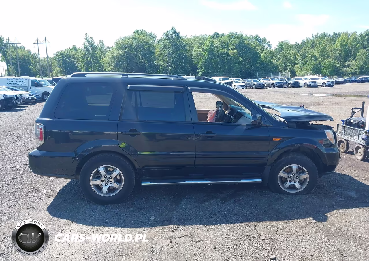 2006 Honda Pilot Ex-L VIN:2HKYF18686H538411 - 12
