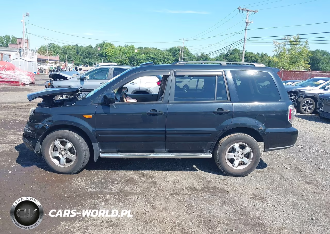 2006 Honda Pilot Ex-L VIN:2HKYF18686H538411 - 13
