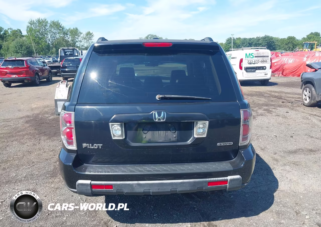 2006 Honda Pilot Ex-L VIN:2HKYF18686H538411 - 15