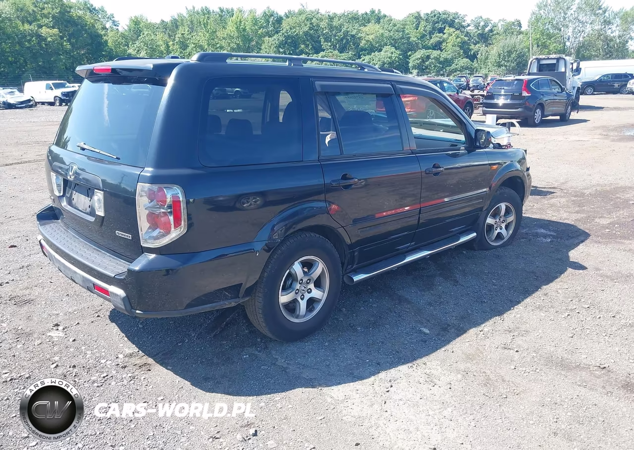 2006 Honda Pilot Ex-L VIN:2HKYF18686H538411 - 4