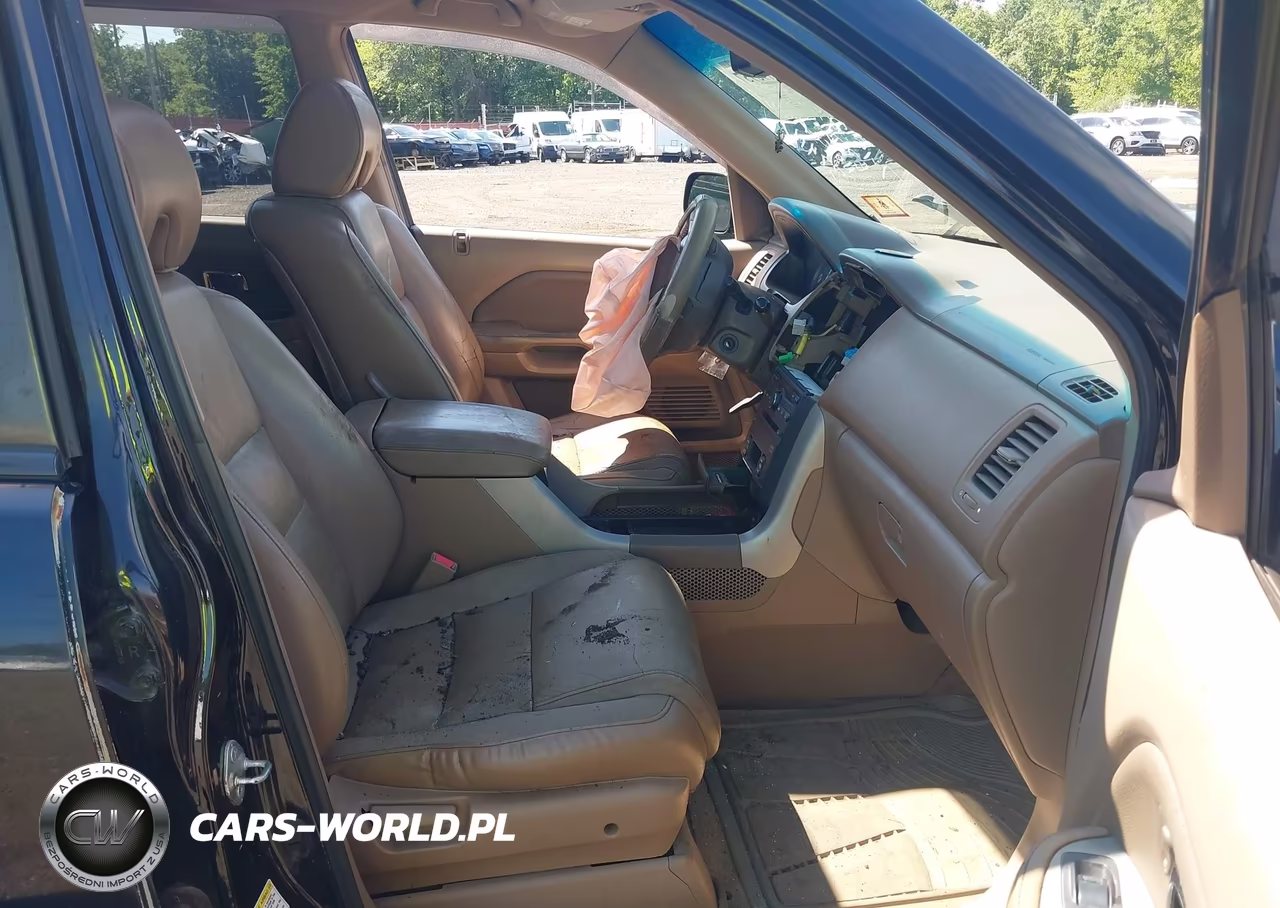 2006 Honda Pilot Ex-L VIN:2HKYF18686H538411 - 5