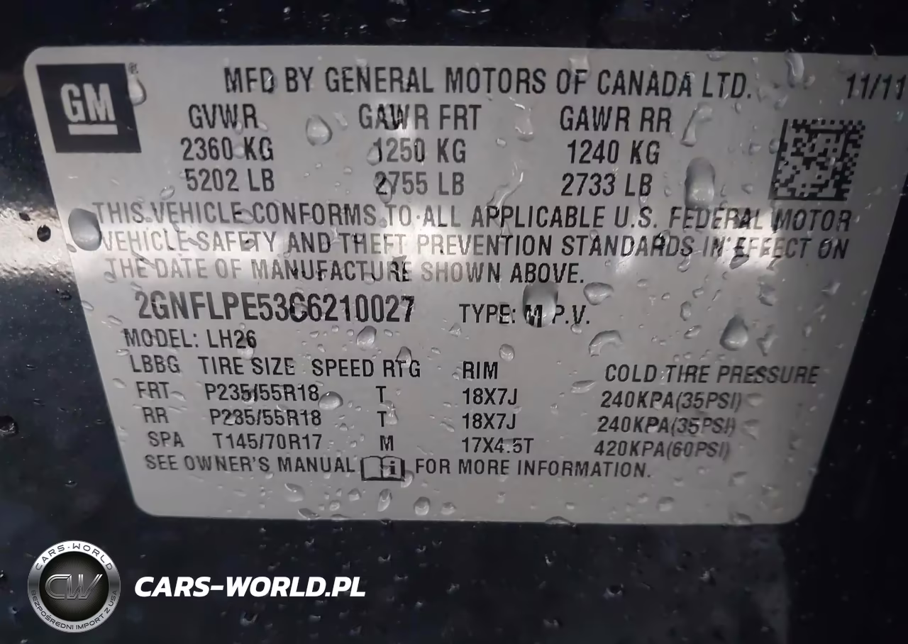 2012 Chevrolet Equinox Lt W-2Lt VIN:2GNFLPE53C6210027 - 9