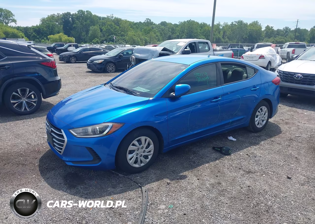 2017 Hyundai Elantra Se VIN:5NPD74LF8HH172988 - 2