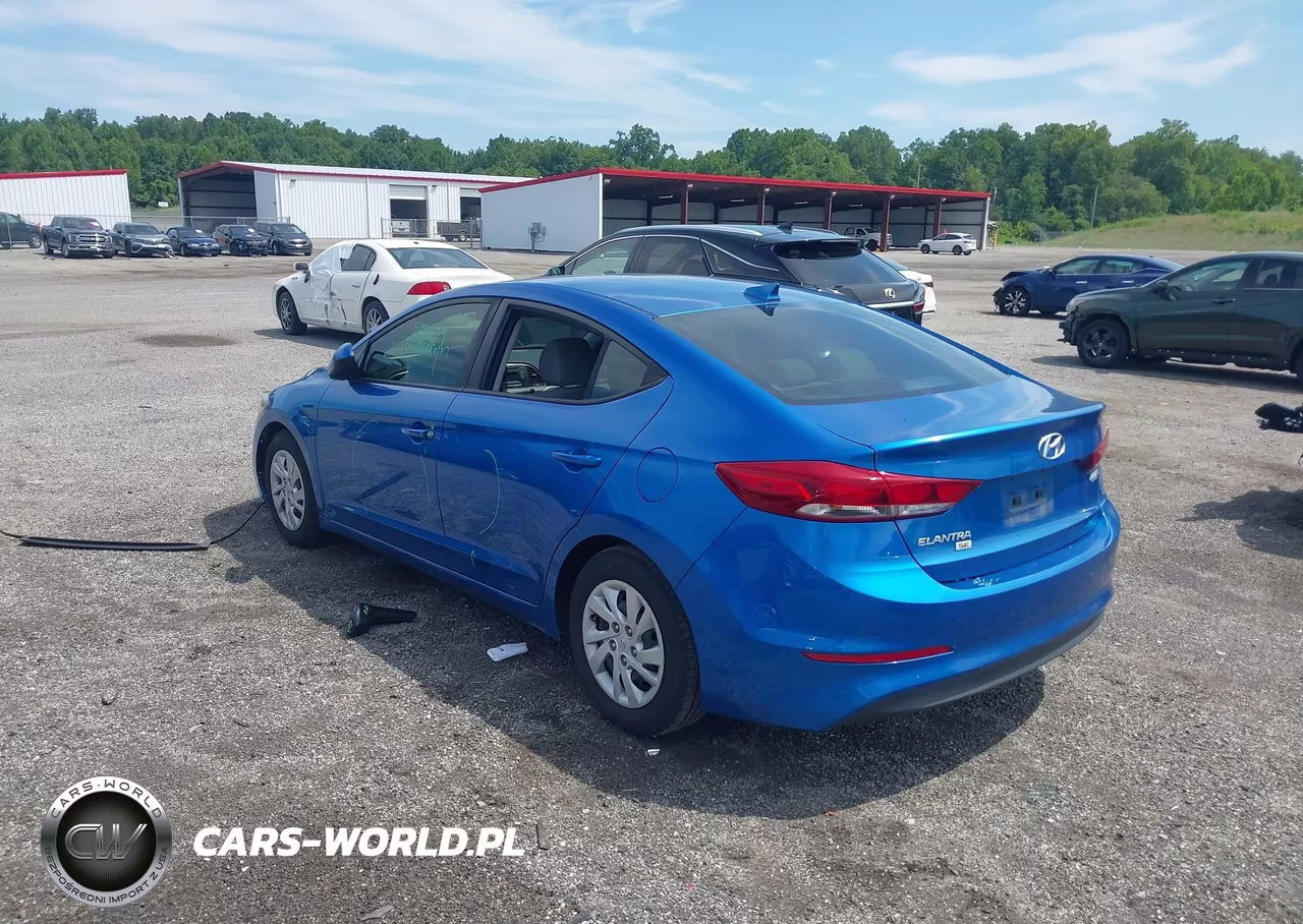 2017 Hyundai Elantra Se VIN:5NPD74LF8HH172988 - 3