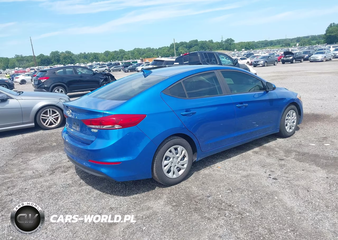 2017 Hyundai Elantra Se VIN:5NPD74LF8HH172988 - 4