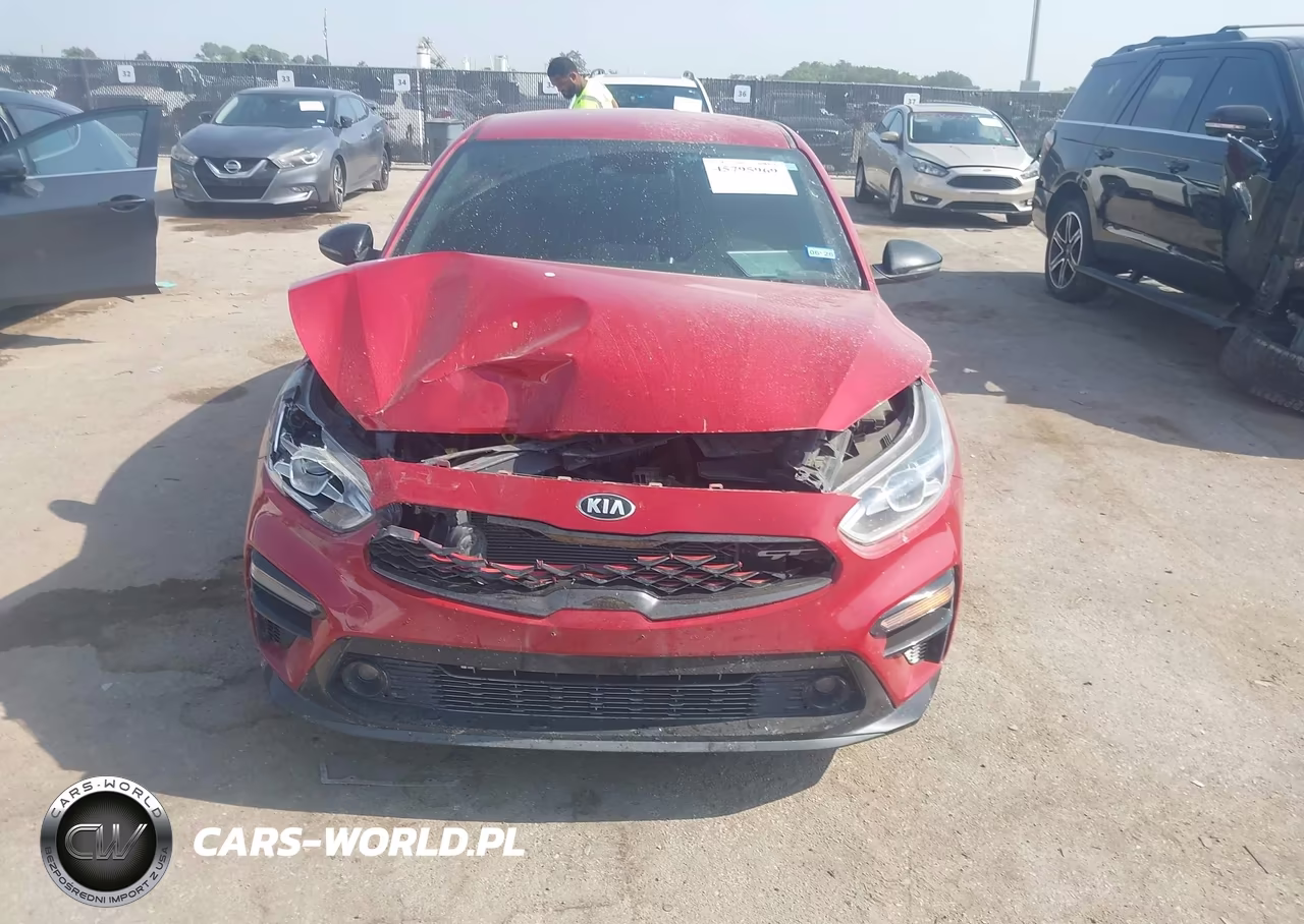 2021 Kia Forte Gt VIN:3KPF44AC7ME283749 - 12
