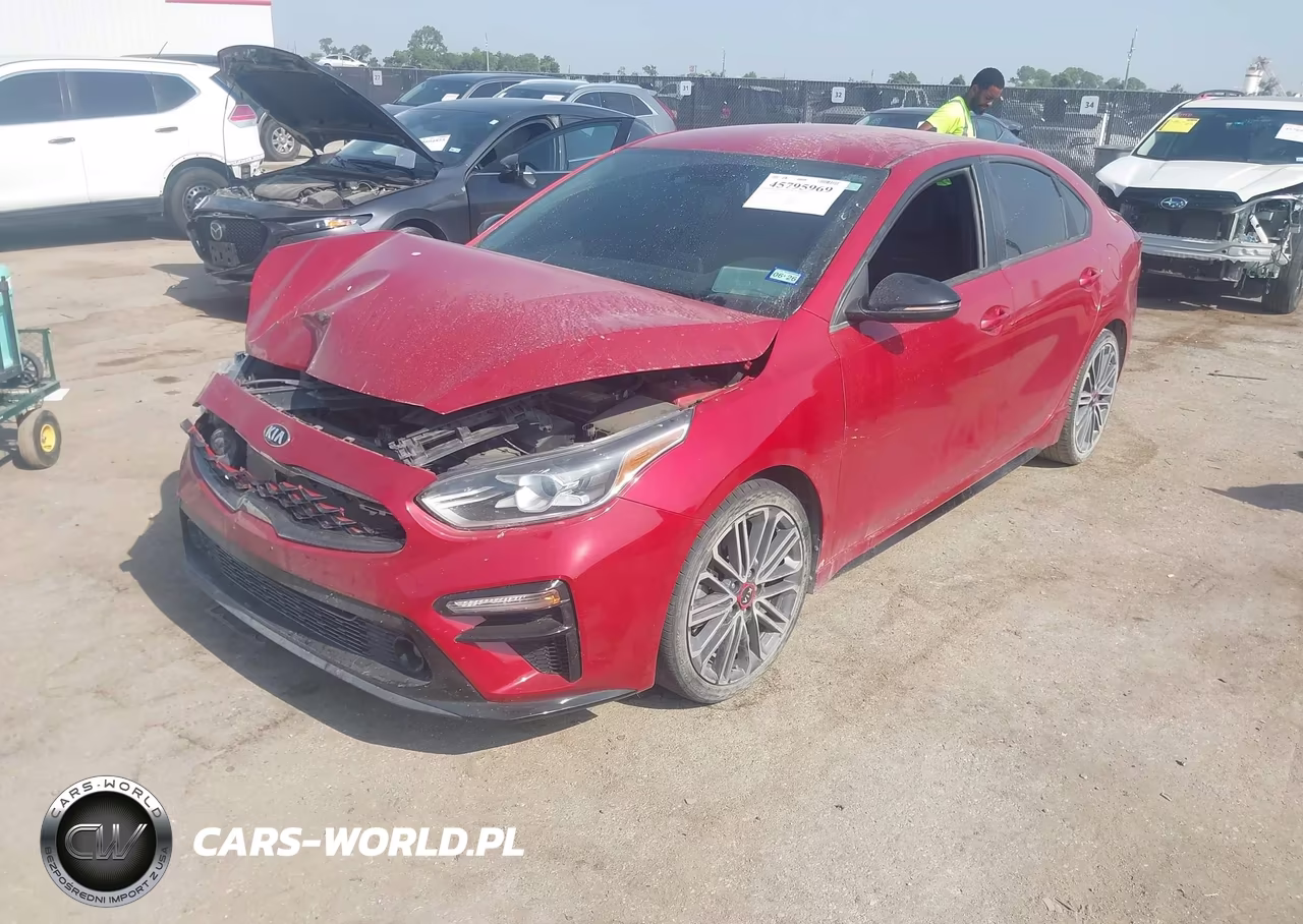 2021 Kia Forte Gt VIN:3KPF44AC7ME283749 - 2
