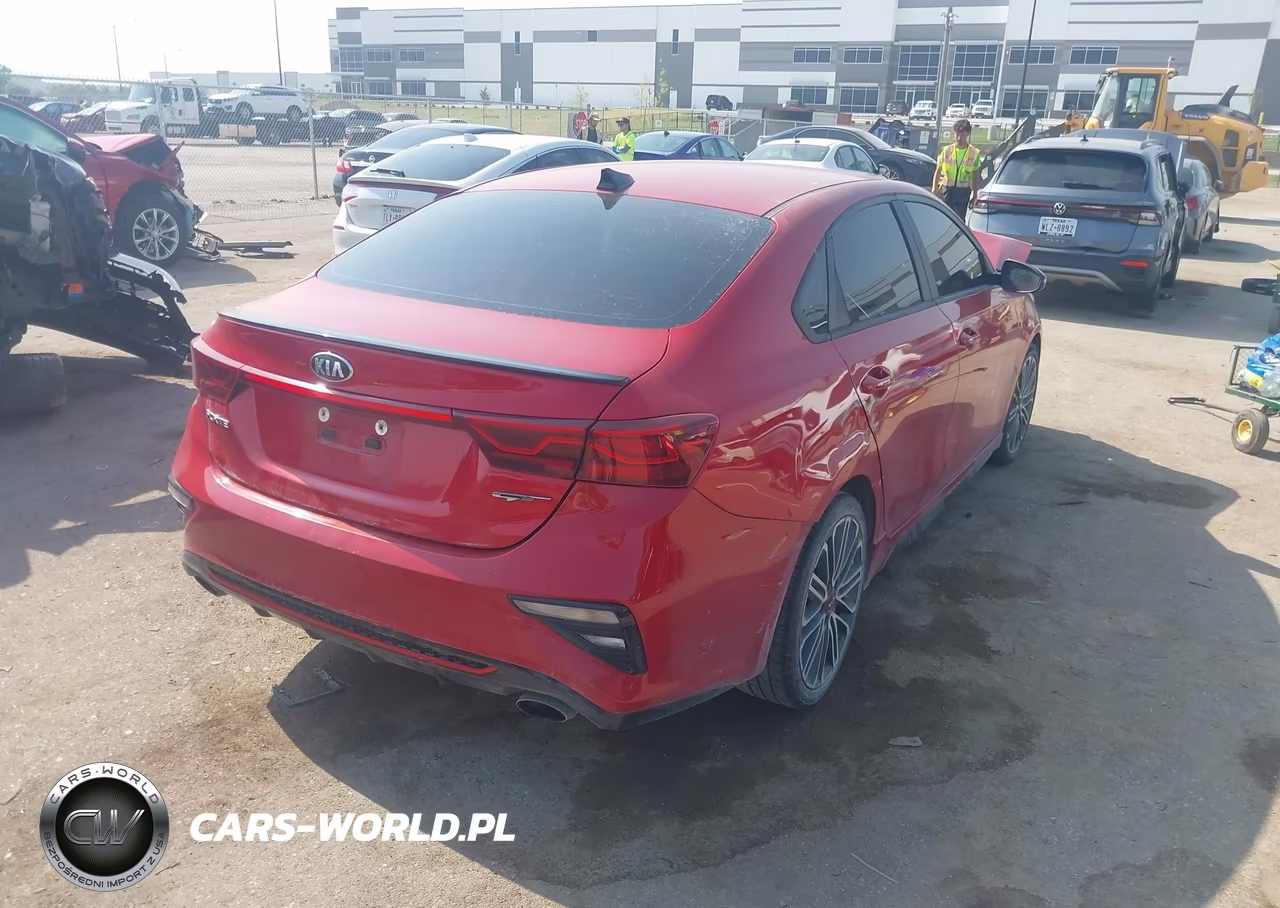 2021 Kia Forte Gt VIN:3KPF44AC7ME283749 - 4